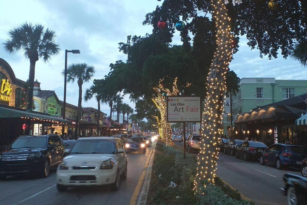 4-Plex Lägenhet Fort Lauderdale Exteriör bild