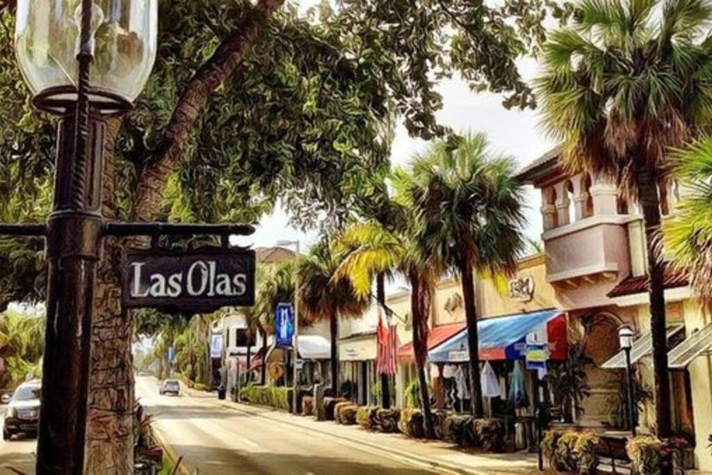 4-Plex Lägenhet Fort Lauderdale Exteriör bild
